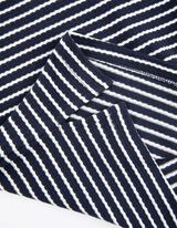 Sweatshirt - Sjaalkraag - donkerblauw