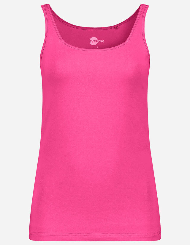 Top - Percentuale di tessuto elasticizzato - lilla scuro