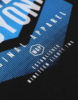 Majica kratkih rukava - Print - crno