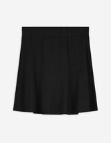 Minirok - Viscose - zwart