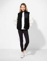 Mellény - Plüss - fekete