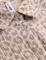 Overhemdblouse - Print all-over - Beige