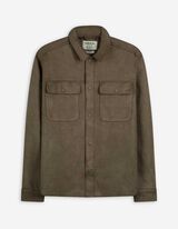 Hemd - einfarbig - dunkelgrün