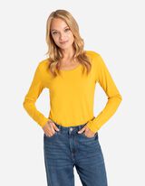 Mar&scaron;kinėliai ilgomis rankovėmis - Pagrindinis - sviesiai geltonas