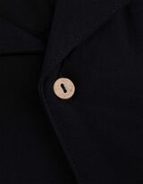 Hemd - Viskose - schwarz