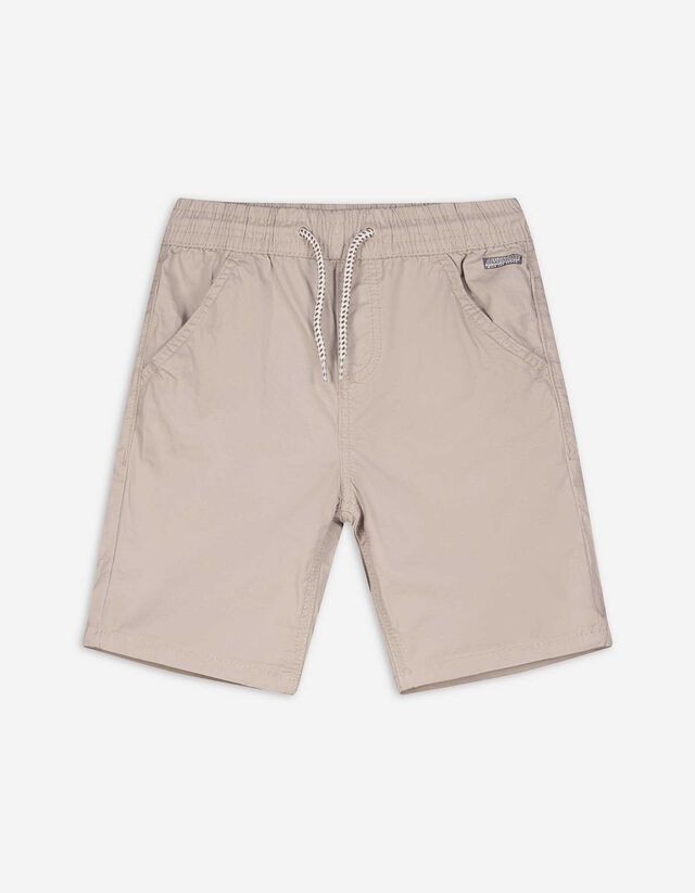 Bermudy - Twill - bezova