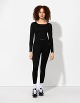 Tajice - Rebrasta struktura - crna