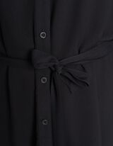 Blusa lunga - LENZING&trade; ECOVERO&trade; - nero