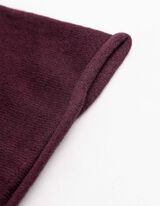 Beanie - einfarbig - Dunkelrot