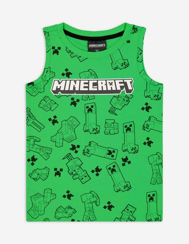 top - Minecraft - zielony