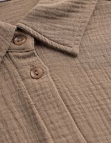 Bluse - Musselin - hellgr&uuml;n