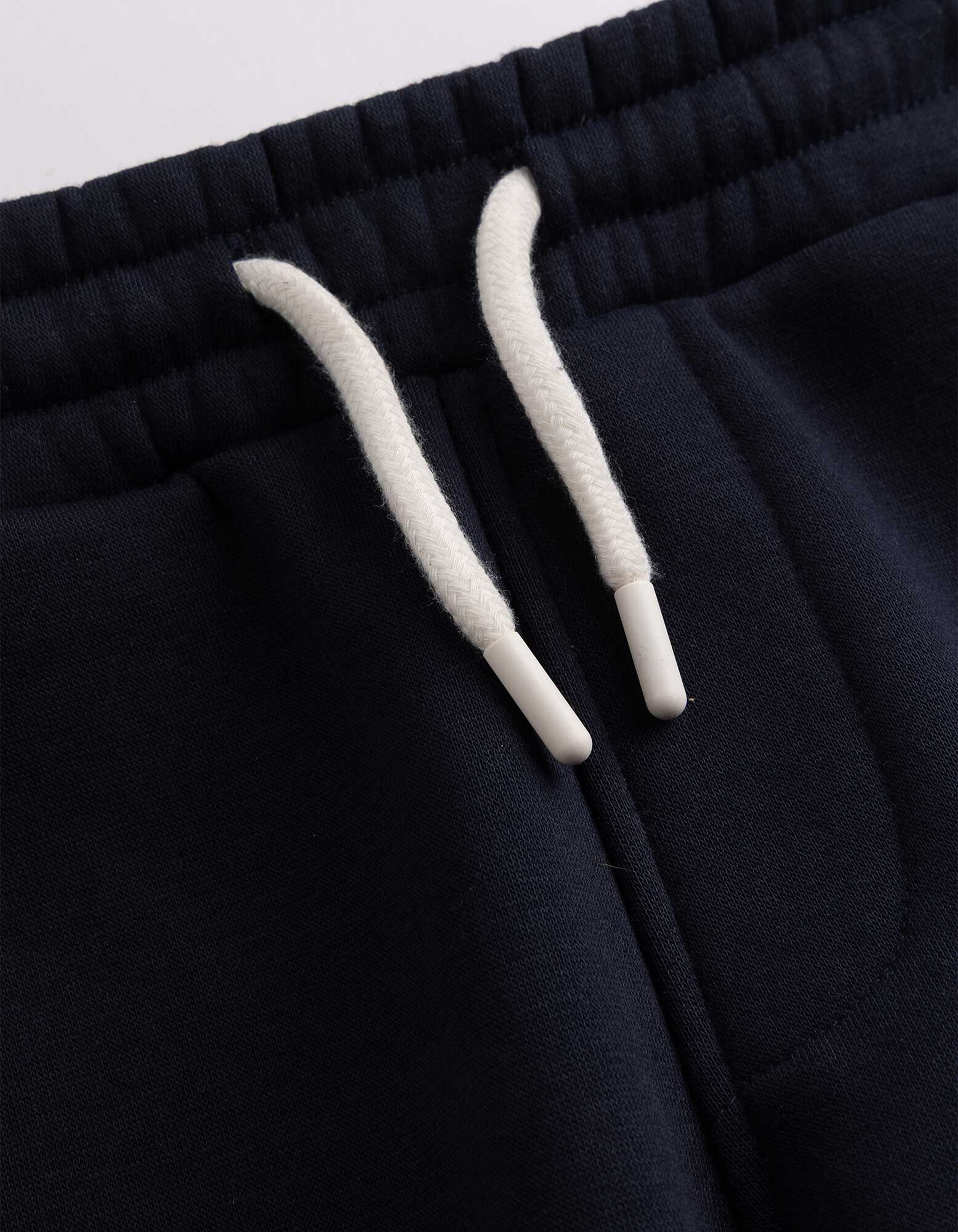 Jogginghose - Labelpatch - Dunkelblau