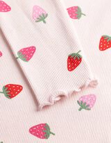 Longsleeve - Geribde structuur - roze