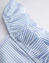 Badpak - Strepen - wit