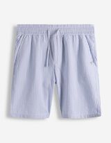 Short - Strepen - lichtblauw