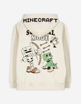 Hoodie - Minecraft - beige