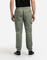 Kelnės su kišenėmis - zalias