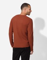 Džemper - Okrugli izrez - svetlobraon