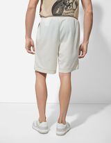 Shorts - Mesh - weiß