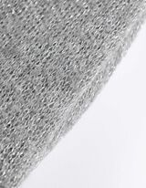 Sjaal - Lurex - grijs