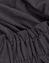 Umstandshose - Baumwoll-Mix - dunkelgrau