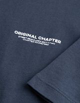 T-Shirt - Oversized Fit - Dunkelblau