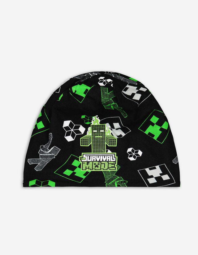 Berretto - Minecraft - nero