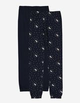 Pyjama set van shirt en broek - Set van 2 - brons