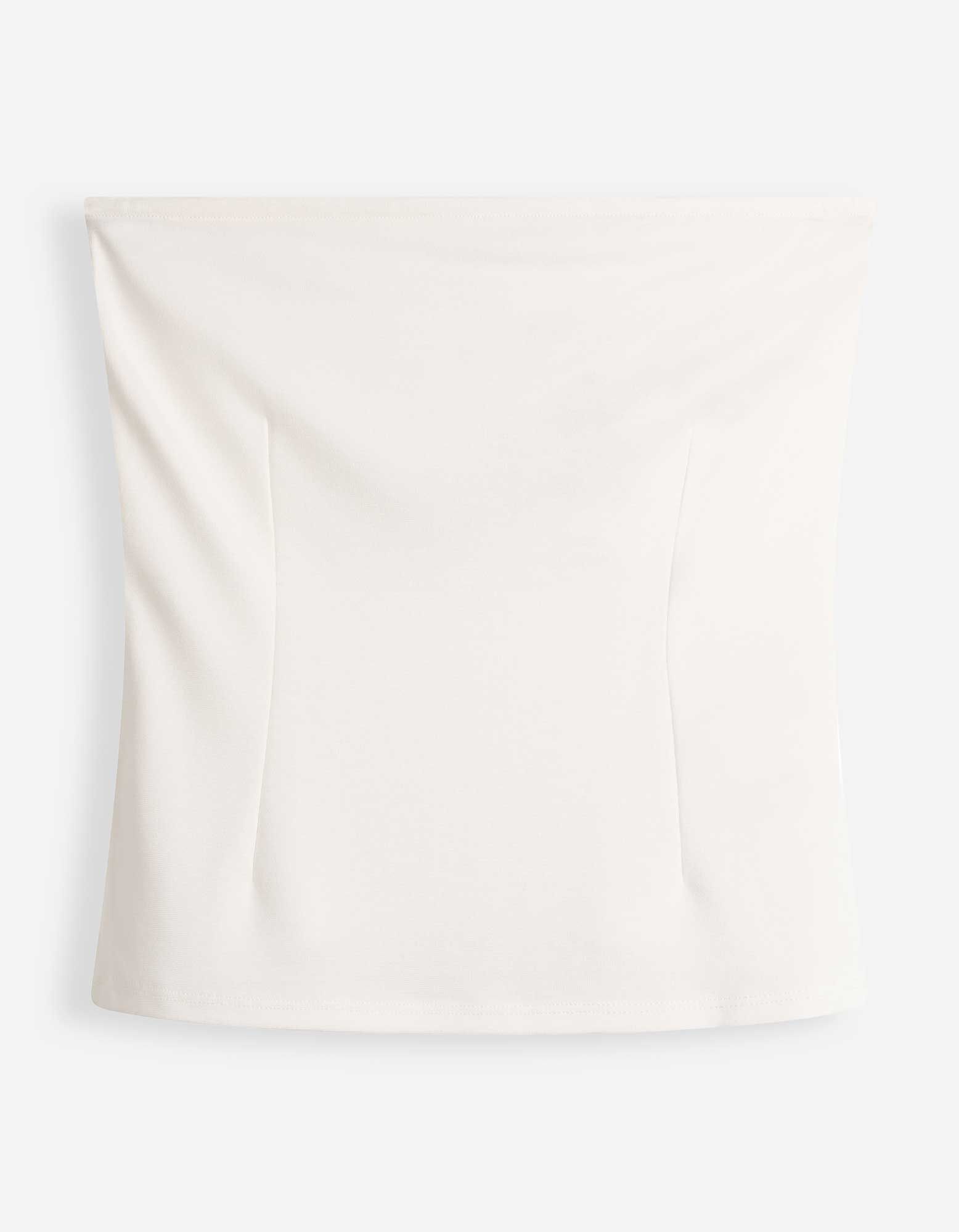 Bustier - Tube-Collar - Off-White