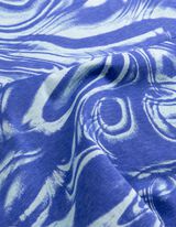 Robe - Imprim&eacute; all-over - bleu clair