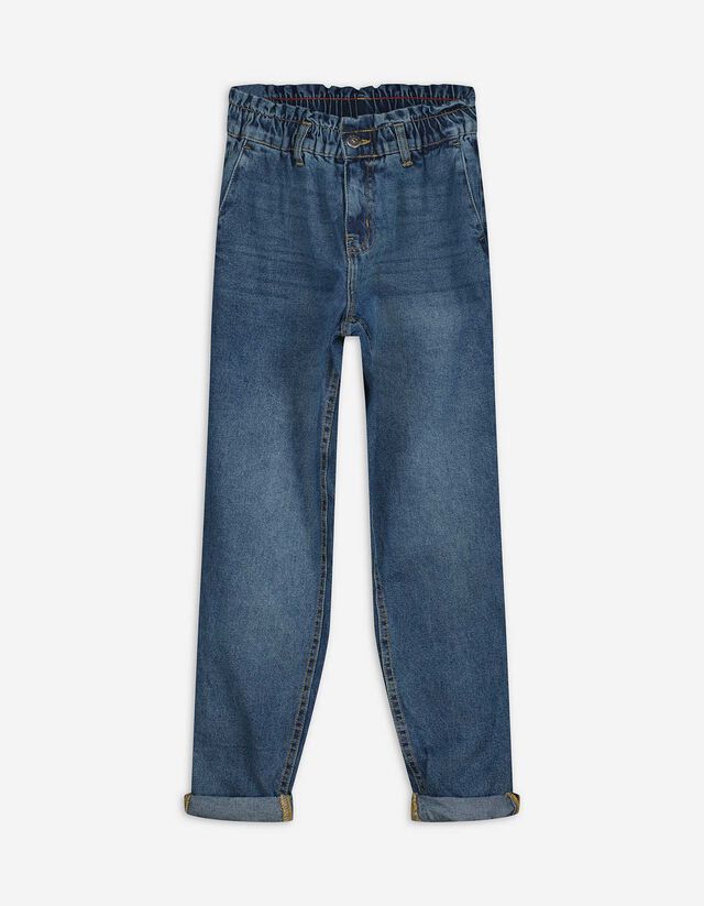 Jeans - High Waist - blau