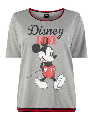Damen T-Shirt mit Mickey Mouse-Print