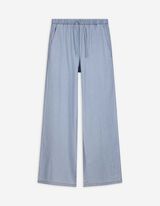 Hose - einfarbig - blau