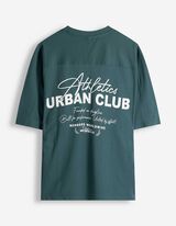 T-Shirt - R&uuml;ckenprint - gr&uuml;n