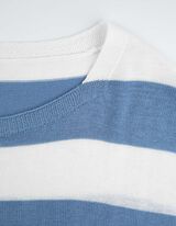 Pullover - Viskoosisegu - helesinine