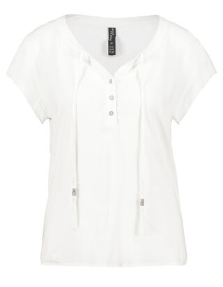 Damen Bluse mit Zierperlen