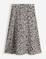 Rok - Stippenmotief - Beige