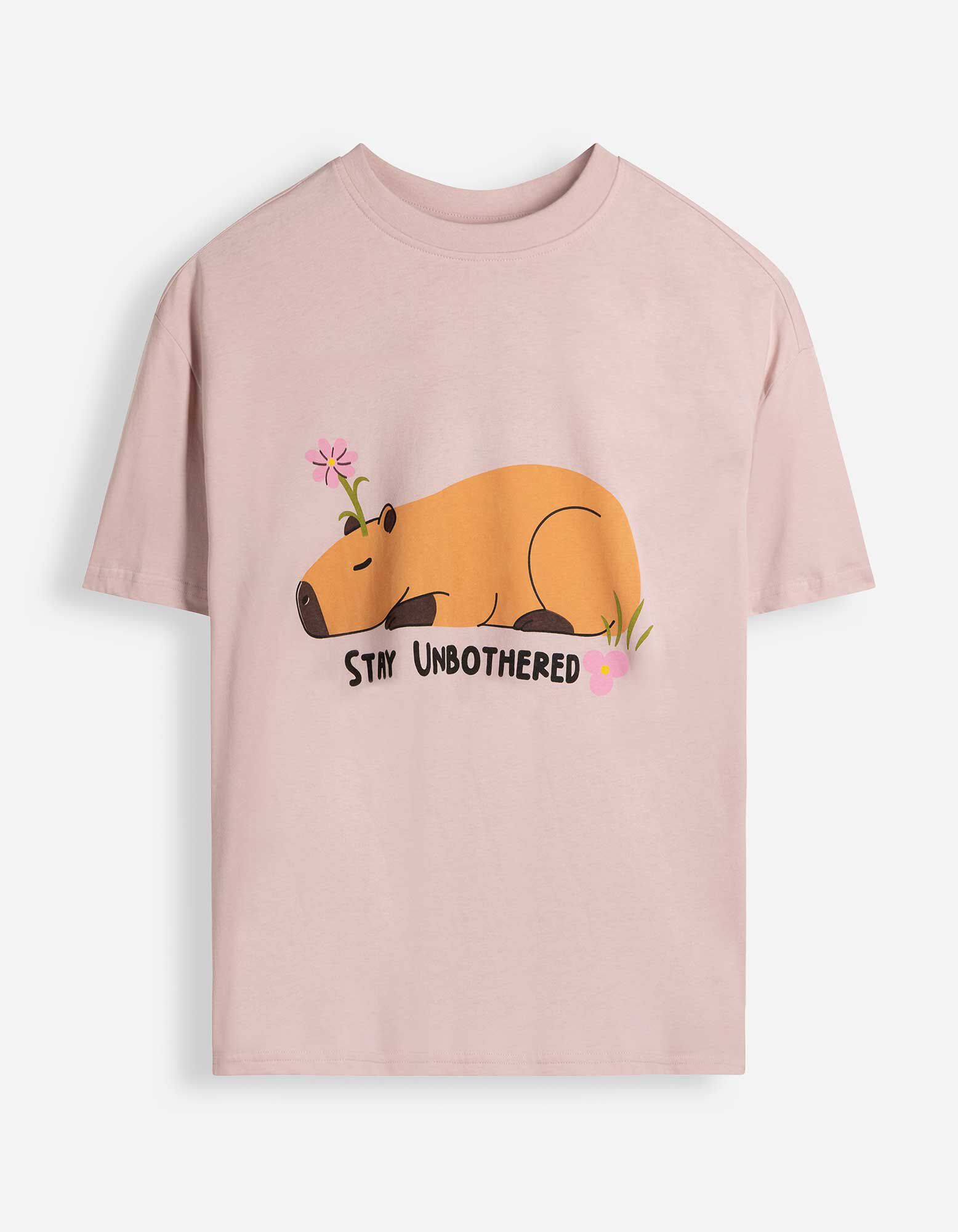 T-Shirt - Print - Rosa