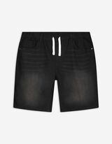 Short en jean - Noir