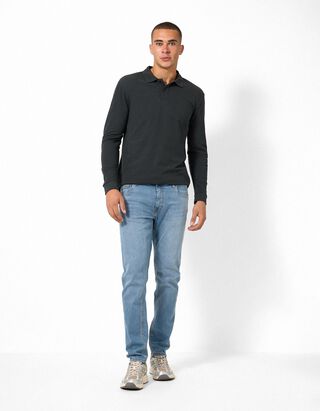 Jeans - Straight Fit - blau