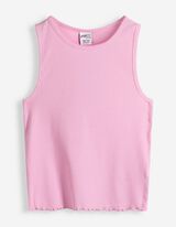 Top - Muschelsaum - Pink