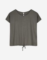T-Shirt - einfarbig - grün