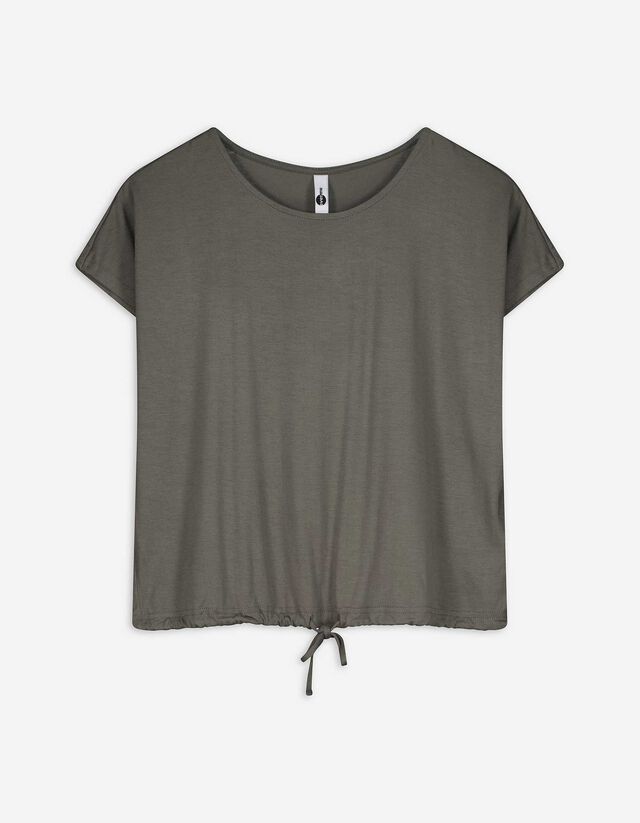 T-Shirt - einfarbig - grün