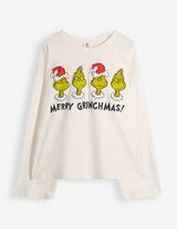 Pyjama Set aus Shirt und Hose - The Grinch - Bunt