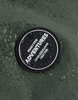 Windbreaker - Color-Blocking - dunkelgrün