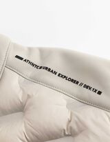 Jacke - Stehkragen - beige