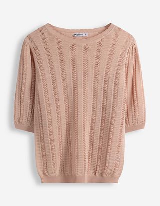 Pullover - Strick - rosa