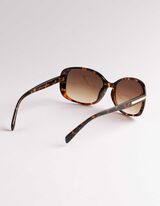 Sonnenbrille - hellbraun