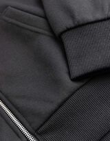 Sweatjacke - Cropped - Hellblau