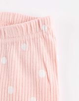 Set aus Body und Hose - Punktemuster